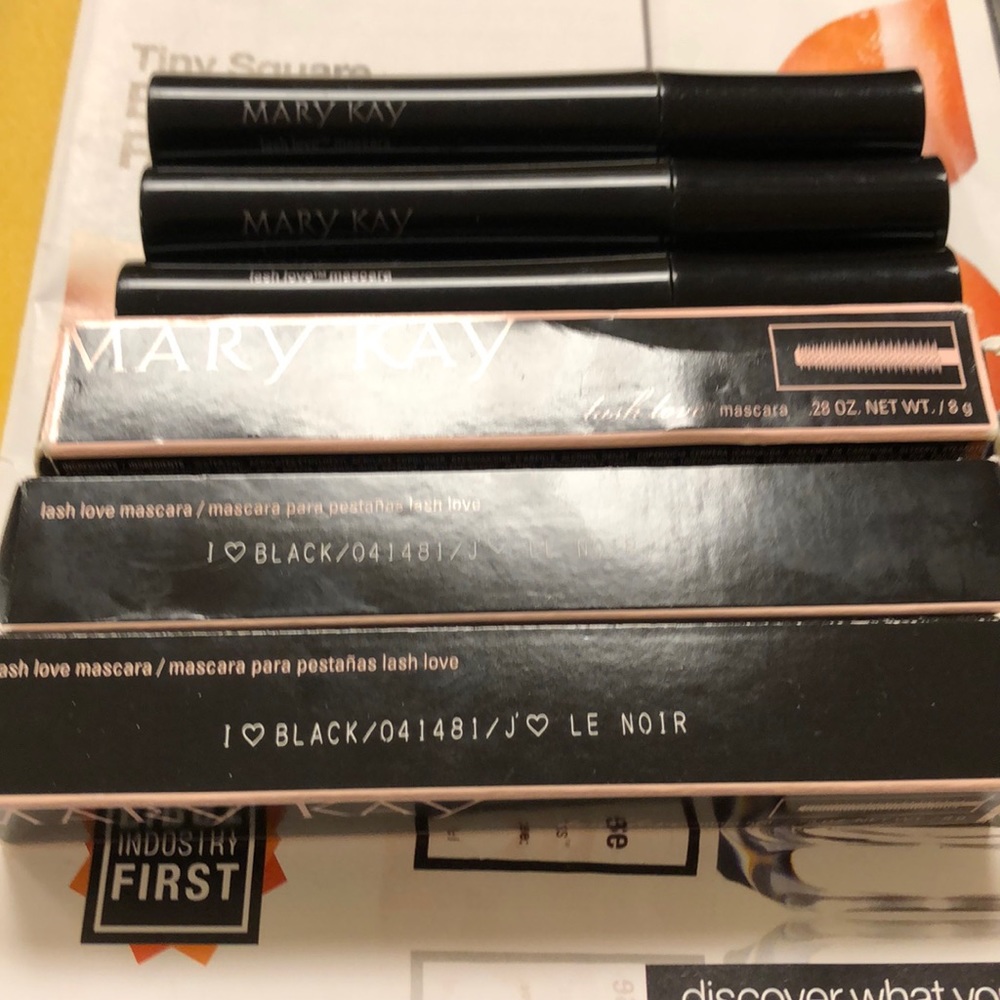 1 MaryKay lash love mascara black $16each